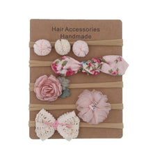 Load image into Gallery viewer, Baby Headbands Newborn hair Bows Kids Toddler headband Elastic Hair Band headwear children Girl Gorgeous Hair Accessories For Baby Girls