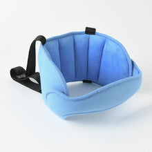 Load image into Gallery viewer, Baby Kids Adjustable Safety Car Seat pillow Head Support Fixed Soft Sleeping Pillows Neck Protection Headrest Sleep Positioners Child Head Support for Car Seats Safe Comfortable Head & Neck Pillow Support Solution for Front Facing Car Seats