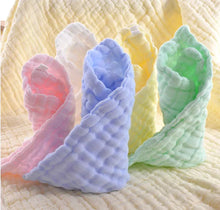 Load image into Gallery viewer, Baby Washcloths - Natural Cotton Baby Wipes - Soft Newborn Face Towel and Washcloth for Sensitive Skin, Registry as Shower, 5 P