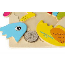 Load image into Gallery viewer, Baby Wooden Puzzle Toys for Toddlers Developing Educational Kids Toys For Children Game Cartoon Animal Gift 3 Years