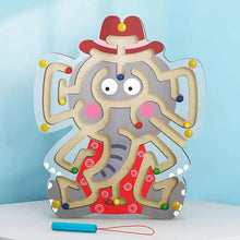 Load image into Gallery viewer, Baby Wooden Toy for Children Magnetic Maze Balance Board Wood game , Maze Puzzle baby Toys 0-12Months
