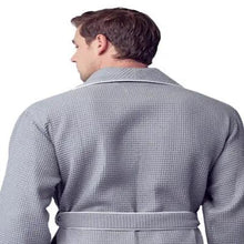 Load image into Gallery viewer, Premium Waffle Piping Robe for Men