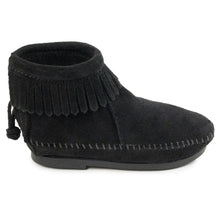 Load image into Gallery viewer, Minnetonka Back Zipper Hardsole Boot - Children's Boot