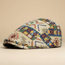 Load image into Gallery viewer, Women’s Retro Beret Hat – Chic British Style Ethnic Beret