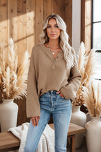 Load image into Gallery viewer, Solid Color V-Neck Pullover Knit Sweater | Relaxed Distressed Fit