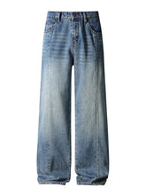 Load image into Gallery viewer, INDIGO BAGGY DENIM