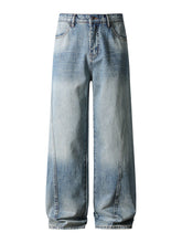 Load image into Gallery viewer, PANEL BAGGY DENIM