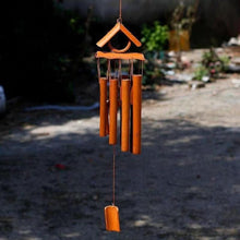 Load image into Gallery viewer, Bamboo Wind Chimes Pendant Balcony Outdoor Yard Garden Home Handmade Craft Wind Chimes With Rotating Hook Outdoor Decor Wind Chimes for Garden Patio Yard Home Antique Tubes Bell Handmade Wind Chime Wall Hanging Crafts Gift