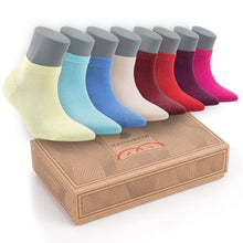 Load image into Gallery viewer, Women’s Bamboo Ankle Socks 8-Pack - 598