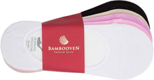 Load image into Gallery viewer, Women's Bamboo No Show Invisible Socks 6-Pack - 612
