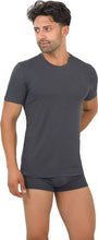 Load image into Gallery viewer, Men's Bamboo Crew Neck Undershirts (3-Pack)
