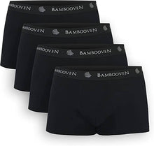 Load image into Gallery viewer, Men’s Bamboo Trunks with Pouch 4-Pack