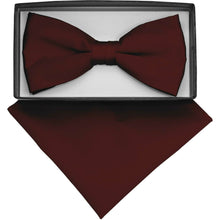 Load image into Gallery viewer, Vittorio Farina Classic Bow Tie & Pocket Square
