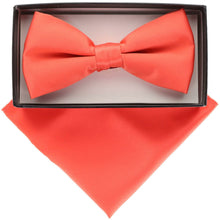 Load image into Gallery viewer, Vittorio Farina Classic Bow Tie & Pocket Square