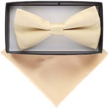 Load image into Gallery viewer, Vittorio Farina Classic Bow Tie & Pocket Square