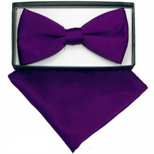 Load image into Gallery viewer, Vittorio Farina Classic Bow Tie & Pocket Square