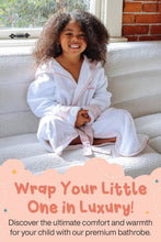 Load image into Gallery viewer, Kids Plush Robe – Ultra Soft, Safe & Cozy for Toddlers & Kids