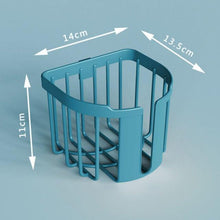 Load image into Gallery viewer, Bathroom Toilet Paper Holder Punch-free Waterproof Storage Box Toilet Paper Storage Rack Paper Towel Kitchen Storage Accessories Waterproof Toilet Paper Holder Wall Mounted Punch Free Paper Dispenser Transparent Storage Box Bathroom Kitchen Supply
