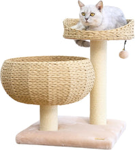 Load image into Gallery viewer, PetPals Cozy Cat Tree – Eco-Friendly, Stylish & Fun for Your Cat!