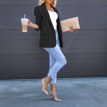 Load image into Gallery viewer, Women’s Open‑Front Casual Blazer