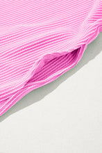 Load image into Gallery viewer, Blossom Corded Crew Neck Puff Sleeve Mini Dress