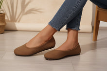 Load image into Gallery viewer, Women’s Low-Cut Round Toe Loafers – Slip-On Flat Casual Shoes