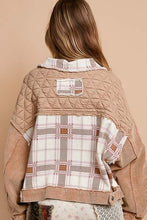 Load image into Gallery viewer, Women Retro Corduroy Jacquard Patchwork Button Up Jacket – Unique & Stylish Outerwear