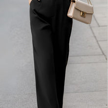 Load image into Gallery viewer, Women’s Elegant Suit Pants with Pockets – Office Trousers
