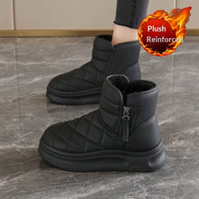 Load image into Gallery viewer, Women’s Warm Fleece-Lined Snow Boots – Casual Winter Anti-Slip Ankle Boots