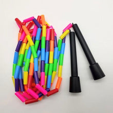 Load image into Gallery viewer, Beaded Jump Skip Rope Simple Basic Kids Skip Rope For Exercise Sports Outdoor Activities Soft Beaded Skipping Rope For Kids Adults Plastic Segmented Jump Rope