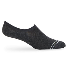 Load image into Gallery viewer, Beau Charcoal No Show Socks