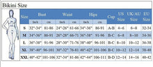 Load image into Gallery viewer, Beautiful Floral Push Up Women Bikini Push Up Bathing Suits Tie Knot Cute Ruffle Two Piece Swimsuits Swimsuit Female Swimwear Bra Cup Bikini Set High Cut Bathing Suit For Summer