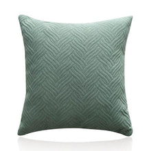 Load image into Gallery viewer, Beautiful Quilted Pillowcase Throw Pillow Covers Home Decor Velvet Square Throw Pillow Covers Decoration Pillow Cushion Sofa Living Room Simple Decorative Cushion Cover 45x45CM