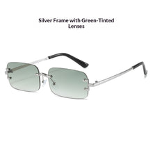 Load image into Gallery viewer, Frameless Rimless Sunglasses – Elegant Western Style