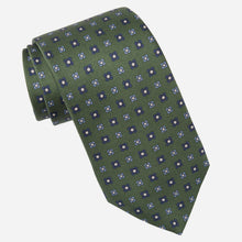 Load image into Gallery viewer, Siracusa - Printed Silk Tie - Green