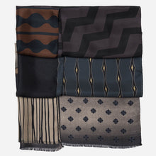 Load image into Gallery viewer, Atri - Long Silk Scarf - Plum