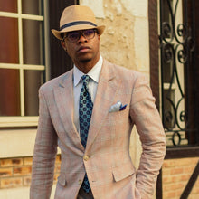 Load image into Gallery viewer, Harmony - Silk Pocket Square - Blue