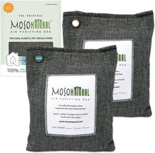 Load image into Gallery viewer, 🌿 Moso Natural Bamboo Charcoal Air Purifying Bag – Odor Eliminator & Closet Deodorizer