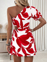 Load image into Gallery viewer, Women’s Puff Sleeve Summer Dress – Vacation & Beach Outfit
