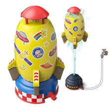Load image into Gallery viewer, Rocket Launcher Toys Outdoor Rocket Water Pressure Lift Sprinkler Toy Interaction In Garden Lawn Water Spray Toys For Kids Summer Gadgets