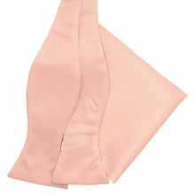 Load image into Gallery viewer, Vittorio Farina Solid Self Tie Bow Tie & Pocket Square