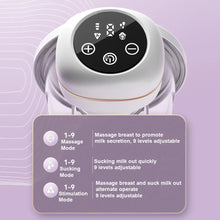 Load image into Gallery viewer, Wearable Electric Breast Pump Silicone Flange