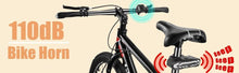 Load image into Gallery viewer, Bicycle Alarm Taillight Anti Theft USB Rechargeable Bicycle Rear Tail Light Turn Signal Warning Cycling Light Bike Alarm With Remote Rechargeable Rear Bike Light Waterproof Auto ON/Off Bicycle Lights Bike Turn Signals Brake Light