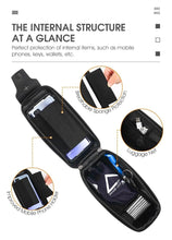 Load image into Gallery viewer, Bicycle Bag Phone Bag Waterproof Front Frame Cycling Bag Sensitive Touch Screen Road Bike Bag Bicycle Phone Bag Bike Phone Holder EVA Waterproof Handlebar Bag With Sensitive Bike Phone Front Frame Bag Bicycle Bag Phone Mount Top Tube Bag Bike 6.0-7.4 Inch
