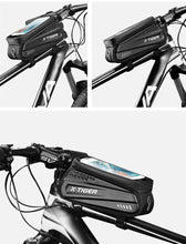 Load image into Gallery viewer, Bicycle Bag Rainproof Road Bike Bag 1.2L Large Capactity Cycling Seat Post Rear Bag For Bicycle Accessories Bike Bag Bicycle Under Seat Pouch Cycling Wedge Pack For Mountain Road Cycling Accessories Storage