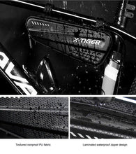 Load image into Gallery viewer, Bicycle Bag Rainproof Road Bike Bag 1.2L Large Capactity Cycling Seat Post Rear Bag For Bicycle Accessories Bike Bag Bicycle Under Seat Pouch Cycling Wedge Pack For Mountain Road Cycling Accessories Storage