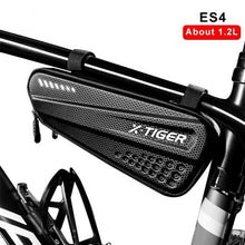 Load image into Gallery viewer, Bicycle Bag Rainproof Road Bike Bag 1.2L Large Capactity Cycling Seat Post Rear Bag For Bicycle Accessories Bike Bag Bicycle Under Seat Pouch Cycling Wedge Pack For Mountain Road Cycling Accessories Storage