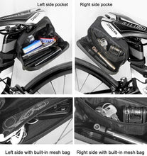 Load image into Gallery viewer, Bicycle Bag Rainproof Road Bike Bag 1.2L Large Capactity Cycling Seat Post Rear Bag For Bicycle Accessories Bike Bag Bicycle Under Seat Pouch Cycling Wedge Pack For Mountain Road Cycling Accessories Storage