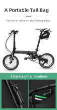 Load image into Gallery viewer, Bicycle Bag Water Repellent Durable Reflective Road Bike With 1.5L Water Bottle Pocket Bike Bag Accessories Bike Saddle Bag Bike Seat Bag With Water Bottle Holder Bicycle Bag Under Seat Waterproof For Road Bike