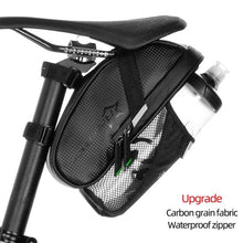 Load image into Gallery viewer, Bicycle Bag Water Repellent Durable Reflective Road Bike With 1.5L Water Bottle Pocket Bike Bag Accessories Bike Saddle Bag Bike Seat Bag With Water Bottle Holder Bicycle Bag Under Seat Waterproof For Road Bike